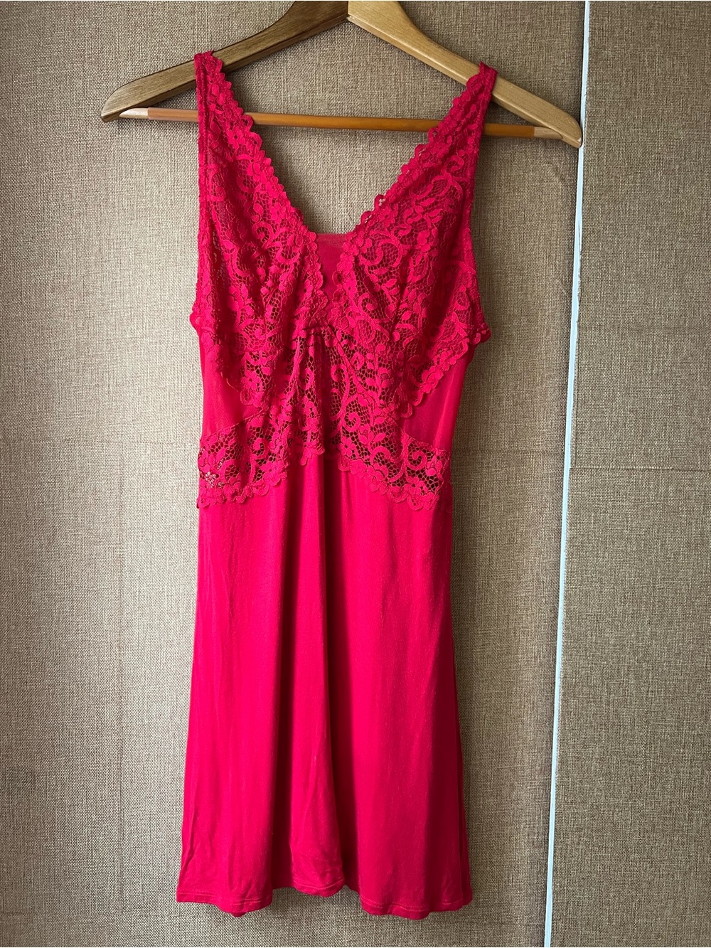 INC International Concepts Lace knit Ultra Soft Night Gown Slip Lingerie